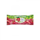 Natürlicher Lutscher ohne Zucker Erdbeere 6 g